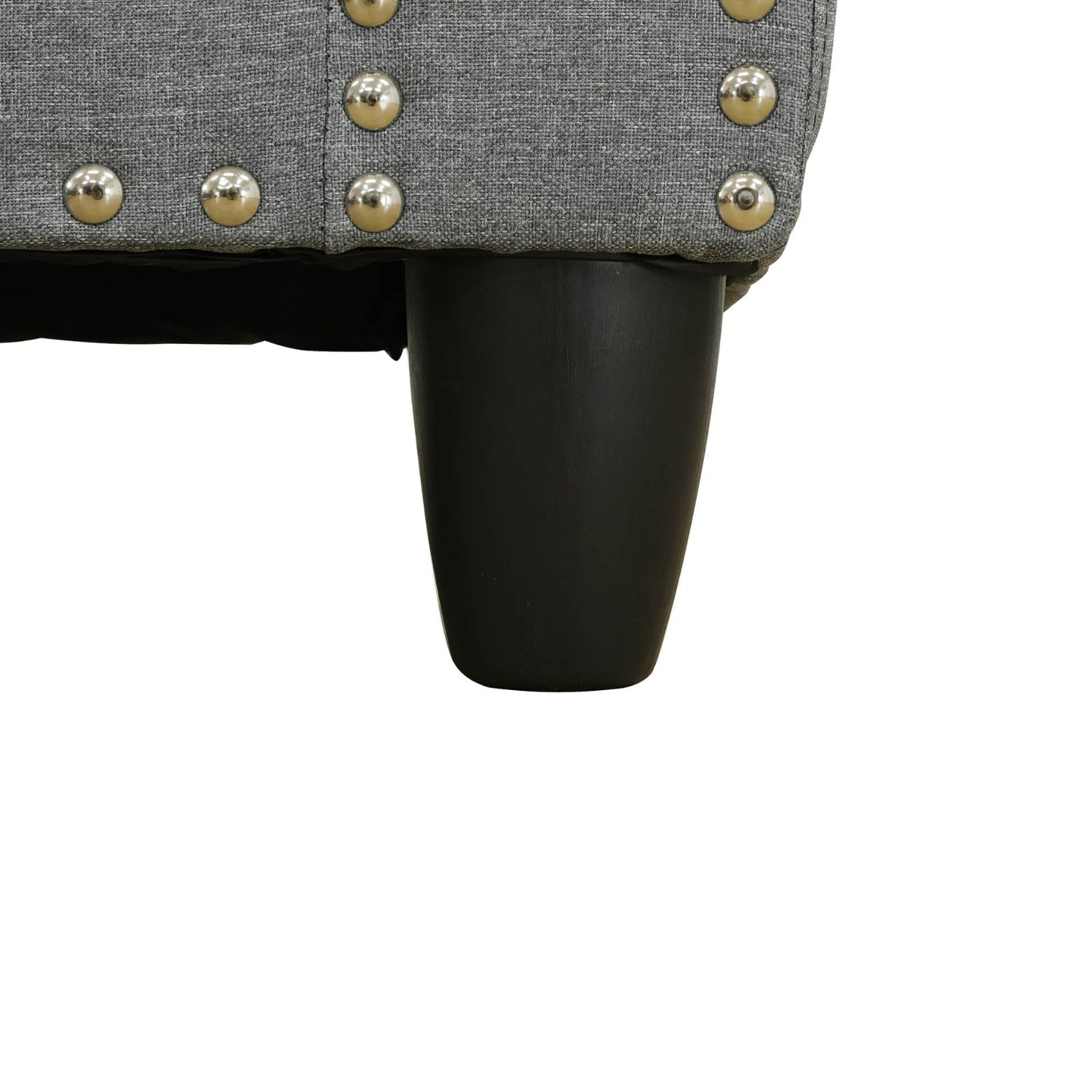 Grey Linen 3-Piece Sofa Set Living Room Sofa